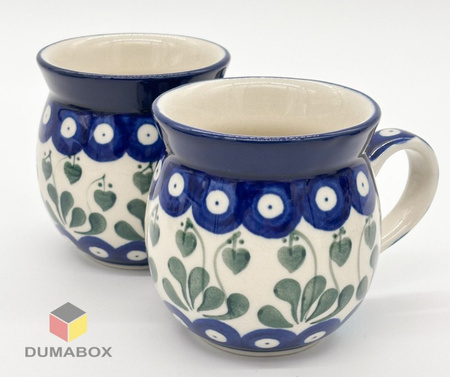 Handgefertigte Bunzlauer Keramik Tasse, Becher 300 ml