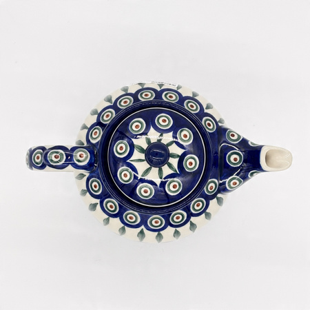 Teekanne Set Kanne und Teelichthalter Stövchen Bunzlauer Keramik 250 ml