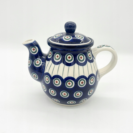Teekanne Handgemachte Teekanne Kanne handbemalt Bunzlauer Keramik