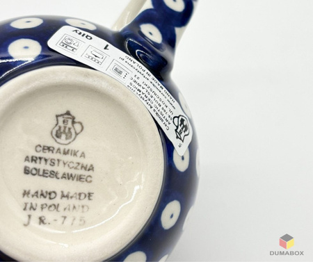 Handgefertigte Bunzlauer Keramik Tasse, Becher 300 ml