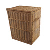 Rechteckiger Wiedekorb 40x30x50 cm Truhe Wäschekorb