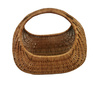 Einkaufskorb aus Weide Braun 40x23x34 cm "Schnecke"