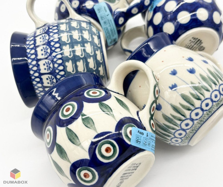 Handgefertigte Bunzlauer Keramik Tasse, Becher