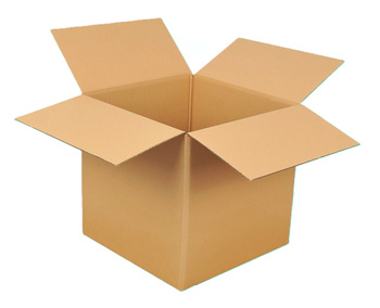 1 St. 200x200x200 mm Karton Faltkartons Versandkarton 20x20x20 cm 1-wellig