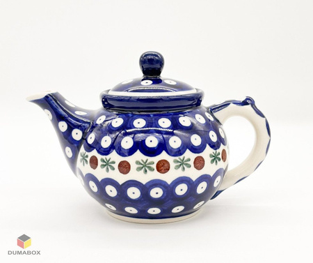 Handgemachte Kleine Teekanne Kanne handbemalt Bunzlauer Keramik  0,4l