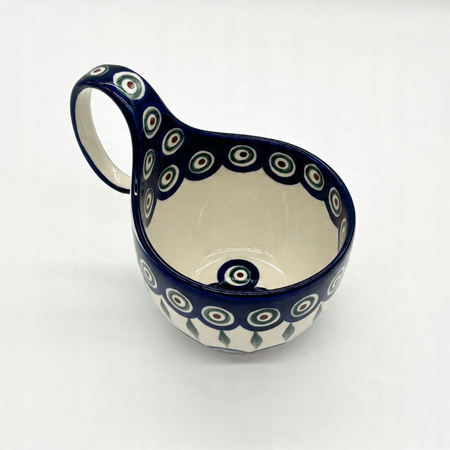 Suppenkelle Handgemalte Suppenkelle aus Bunzlauer Keramik – 1. Qualität