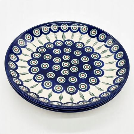 Kuchenteller Handgefertigter Bunzlauer Keramik Teller 23,5 cm