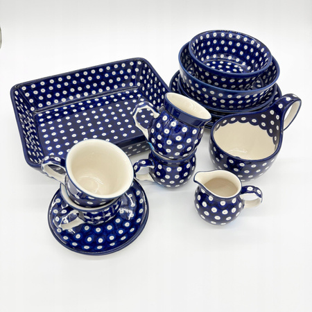 Kuchenteller Handgefertigter Bunzlauer Keramik Teller 23,5 cm