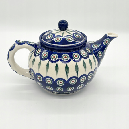 Teekanne Bunzlauer Keramik Teekanne Handbemalt Handgemacht 0,9l