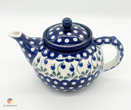 Handgemachte Teekanne Kanne handbemalt Bunzlauer Keramik