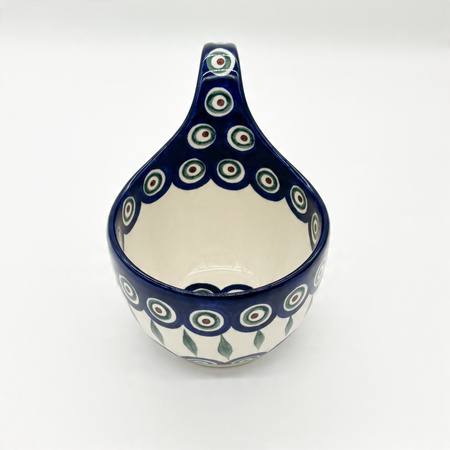 Suppenkelle Handgemalte Suppenkelle aus Bunzlauer Keramik – 1. Qualität