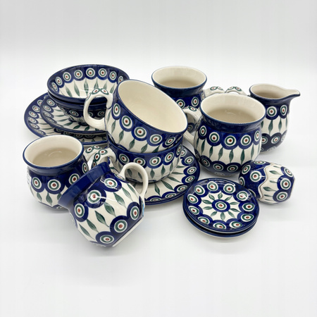 Teekanne Set Kanne und Teelichthalter Stövchen Bunzlauer Keramik 250 ml