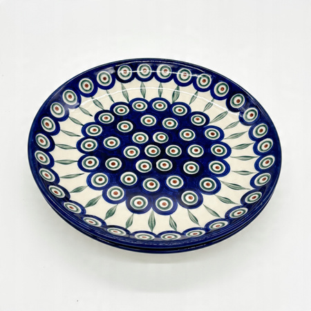 Kuchenteller Handgefertigter Bunzlauer Keramik Teller 23,5 cm