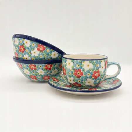 Schüssel Handgemachte Bunzlauer Keramik Schüssel Ø 14cm