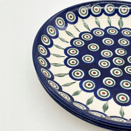 Kuchenteller Handgefertigter Bunzlauer Keramik Teller 23,5 cm