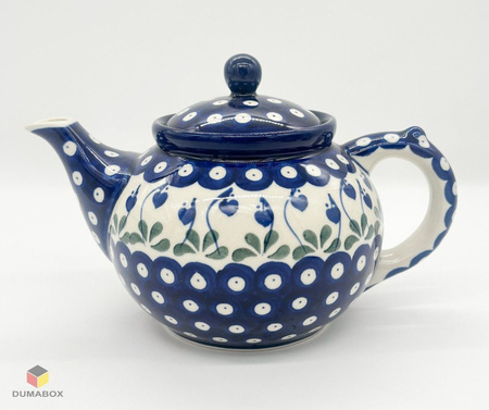 Handgemachte Teekanne Kanne handbemalt Bunzlauer Keramik