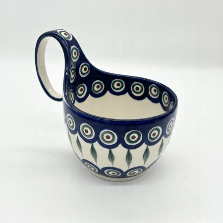 Suppenkelle Handgemalte Suppenkelle aus Bunzlauer Keramik – 1. Qualität