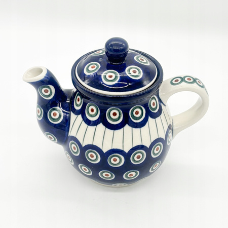 Teekanne Handgemachte Teekanne Kanne handbemalt Bunzlauer Keramik