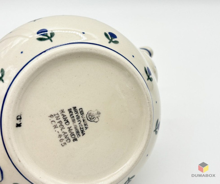 Handgemachte Teekanne Kanne handbemalt Bunzlauer Keramik